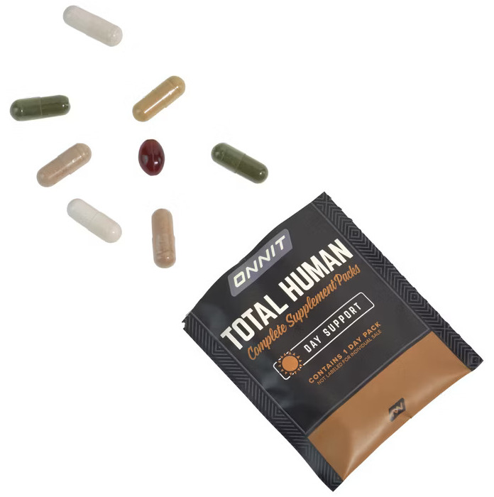 Onnit total human day pack and pills